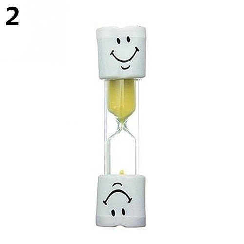 Children Kids Hourglass Toothbrush Timer 2 Minute Smiling Face For Home Cooking Game Brushing-Teeth Sands Timer Sandglass Decor