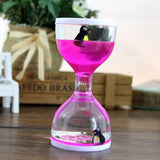 Creative Animal Oil Drop Leak Toy Plastic Funnel Decoration Liquid Hourglass Dynamic Timer Children's Crafts Toys Birthday Gifts