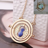 Time-Turner Necklace Pendant Hourglass Necklaces GLOW in the DARK night for boy girl women men necklace Holiday gift