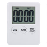 Magnet Kitchen Cooking Timers LCD Digital Screen Kitchen Timer Square Cooking Timer Count Up Countdown Alarm Droshipping