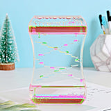 Creative dynamic ladder water drop hourglass time timer Office home bedroom decoration cartoon child children birthday gift