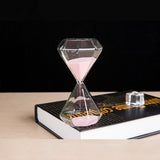 1PCS hourglass 5 minutes timer diamond glass sand timer children Christmas gifts home desktop decoration children brushing teeth