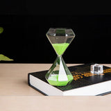 1PCS hourglass 5 minutes timer diamond glass sand timer children Christmas gifts home desktop decoration children brushing teeth