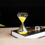 1PCS hourglass 5 minutes timer diamond glass sand timer children Christmas gifts home desktop decoration children brushing teeth