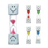 Children Kids Hourglass Toothbrush Timer 2 Minute Smiling Face For Home Cooking Game Brushing-Teeth Sands Timer Sandglass Decor