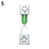 Children Kids Hourglass Toothbrush Timer 2 Minute Smiling Face For Home Cooking Game Brushing-Teeth Sands Timer Sandglass Decor