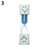 Children Kids Hourglass Toothbrush Timer 2 Minute Smiling Face For Home Cooking Game Brushing-Teeth Sands Timer Sandglass Decor