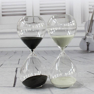 Creative Sand Clock Hourglass Timer Gifts as Delicate Home Decorations 5cmx12.5cm