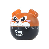 Creative Funny Mechanical Timer Kitchen 60 Minute Cooking Mechanical Home Decoration 2018 Cute Animals Dogs Kitchen Decoration