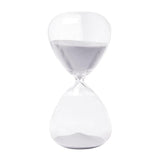 Yfashion5/30Minutes Glass Hourglass Sand Timer Purple Red Green Blue Home Coffee Shop Decoration Adornment Student Birthday Gift