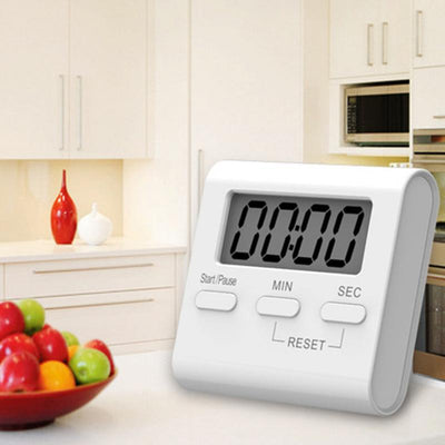 Loud LCD Digital Kitchen Cooking Timer Count-Down Up Clock Alarm Magnetic Time Reminder Easy to Use Digital Timer Kitchen Tool#2