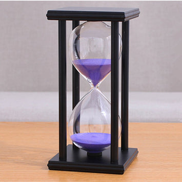 Wooden Sandglass Sand Hourglass 45/60 Minute 20.5*10*10 Countdown Timer Clock Xmas Birthday Gift Home Decoration Reloj De Arena