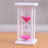 Wooden Sandglass Sand Hourglass 45/60 Minute 20.5*10*10 Countdown Timer Clock Xmas Birthday Gift Home Decoration Reloj De Arena