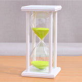 Wooden Sandglass Sand Hourglass 45/60 Minute 20.5*10*10 Countdown Timer Clock Xmas Birthday Gift Home Decoration Reloj De Arena