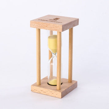 1/3/5Min Wooden Mini Size Sand Sandglass Hourglass Timer Clock Kitchen Timer Home Office Desktop Decoration Gift