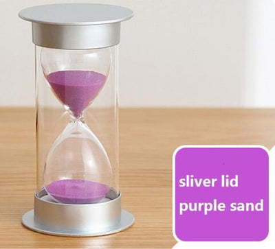 1pcs Desktop Hourglass 30 Minute Timer, Sand Bell Decoration, Children's Wash And Wash Timer, Home Kitchen And Toilet Gadgets