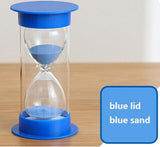 1pcs Desktop Hourglass 30 Minute Timer, Sand Bell Decoration, Children's Wash And Wash Timer, Home Kitchen And Toilet Gadgets