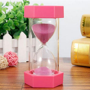 Sand Clock 5minutes /10minutes/15 minutes Hexagonal Household Hourglass Kid Gift Sand Clock Decorative Sand Timer