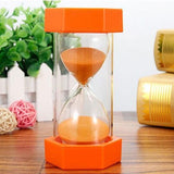 Sand Clock 5minutes /10minutes/15 minutes Hexagonal Household Hourglass Kid Gift Sand Clock Decorative Sand Timer