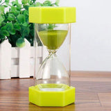 Sand Clock 5minutes /10minutes/15 minutes Hexagonal Household Hourglass Kid Gift Sand Clock Decorative Sand Timer