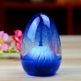 Egg-Shaped Volcanic Liquid Hourglass Oil Sand Timer Sandglass Home Desk Decoration Household Supply Home Decal Ornament HomeTool