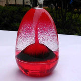 Movement Liquid Hourglass Creative Volcano Oil Sandglass Home Decor Craft Glass Ornaments Sand Timer Christmas Valentine Gifts