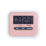 Urijk 1pc Kitchen Timer LCD Digital Screen Kitchen Gadgets Square Cooking Count Up Countdown Loud Alarm Magnet Clock