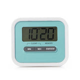 Urijk 1pc Kitchen Timer LCD Digital Screen Kitchen Gadgets Square Cooking Count Up Countdown Loud Alarm Magnet Clock