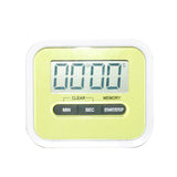 1pc LCD Digital Screen Kitchen Timer Kitchen Accessories Square Cooking Count Up Countdown Loud Alarm Magnet Clock