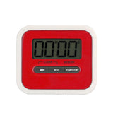 1pc LCD Digital Screen Kitchen Timer Kitchen Accessories Square Cooking Count Up Countdown Loud Alarm Magnet Clock