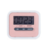 1pc LCD Digital Screen Kitchen Timer Kitchen Accessories Square Cooking Count Up Countdown Loud Alarm Magnet Clock