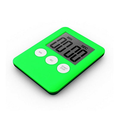 1pc LCD Digital Screen Kitchen Timer Kitchen Accessories Square Cooking Count Up Countdown Loud Alarm Magnet Clock