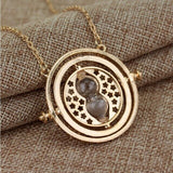 Hourglass time Turner pendant Necklaces Five pointed star hollow fashion movie cosplay jewelry quality Lovely gift free shipping