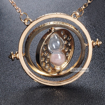 1PCS Fashion Jewelry Harry P StylesTime Converter Hourglass necklace Punk Gothic Statement Collares for Women Best Gift