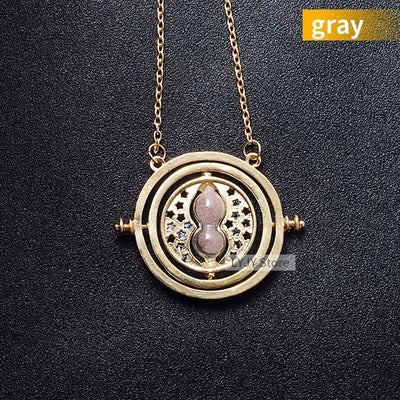 1PCS Fashion Jewelry Harry P StylesTime Converter Hourglass necklace Punk Gothic Statement Collares for Women Best Gift