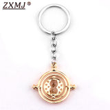 ZXMJ Harried Time timer hourglass Keychain Keyring Potters astronomical Time Converter Magic School Key Ring Movie for Fans New