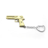 Novelty Vintage CS GO Hourglass Revolver Gun Keychain Men Trinket Bullet Pistol Car Keychain Airplane Key Ring Jewelry Gift