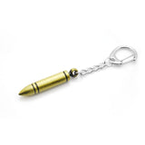 Novelty Vintage CS GO Hourglass Revolver Gun Keychain Men Trinket Bullet Pistol Car Keychain Airplane Key Ring Jewelry Gift