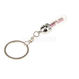 Trendy Sand Timer Hourglass Key Chain Key Ring Keyring Keychain Car Key Bag Purse Hanger