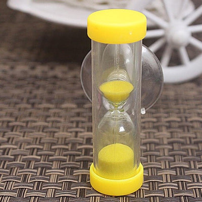 1Pc 2 minutes hourglass children Sand Timer brush  Mini timer creative exquisite small gifts