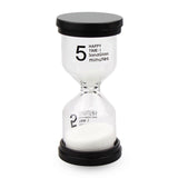 Home Decoration Sand Timer Hourglass Clock 5-30 Minutes Home Decor Sand Watch Toothbrush Timer for Children Brush Teeth