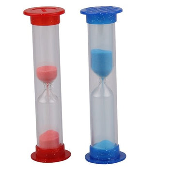 LHBL 2 hourglass watch colored sand children 2 minutes