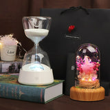 Hourglass with Sleep Light Birthday Gift Female Send Girlfriend Friend Ornaments Creative Practical Personality Timer