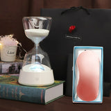 Hourglass with Sleep Light Birthday Gift Female Send Girlfriend Friend Ornaments Creative Practical Personality Timer