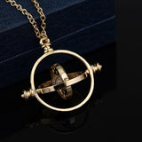 Fashion Jewelry Time Turner Hourglass Zinc Alloy Necklaces Pendant For Women&Men Jewelry