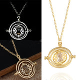 Fashion Jewelry Time Turner Hourglass Zinc Alloy Necklaces Pendant For Women&Men Jewelry