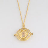 Fashion Jewelry Time Turner Hourglass Zinc Alloy Necklaces Pendant For Women&Men Jewelry