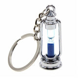 Hot Cute Hourglass Key Chain Ring Stainless Steel Keychain Christmas Nice Gifts New Year Xmas Gifts