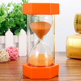 5/10/15/20/30min Sandglass Hourglass Sand Clock Egg Kitchen Timer Supplies Kid Game Gift LBShipping