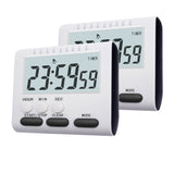 Multifunctional Kitchen Timer Alarm Clock Home Cooking Practical Supplies Cook Food Tools Kitchen Accessories 2 Colors